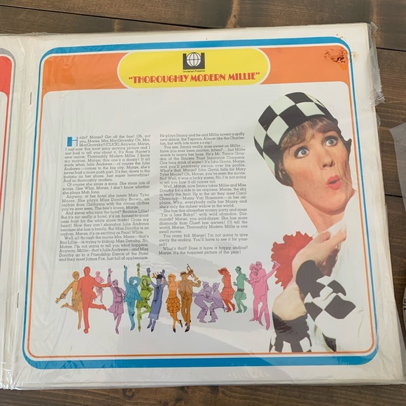 Original LP soundtrack Thoroughly Modern Millie original packaging. Vintage 1967 - Picture 9 of 12